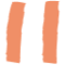 Orange pause icon